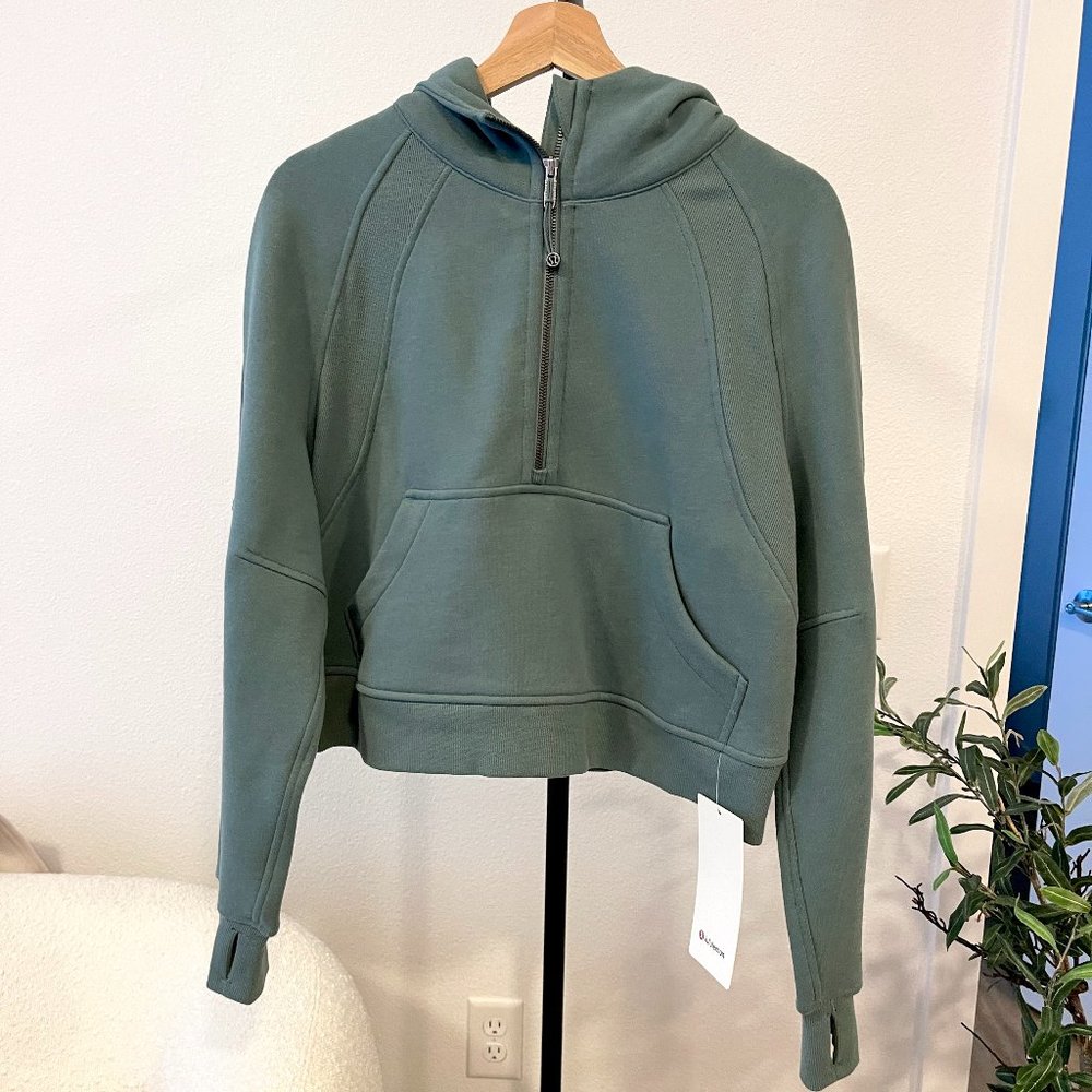 lululemon Scuba Oversized Half Zip Tidewater Teal | XS/S NWT